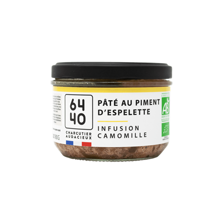 Pâté au Piment d'Espelette infusion Camomille